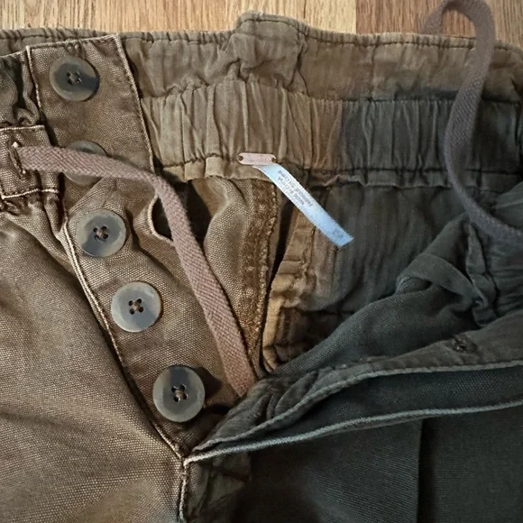 Free People Tab Ankle Cropped Pants - Picture 5 of 6